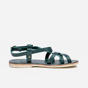 NIB: Duckfeet Bornholm Sandals in Turquoise-Green Size 41